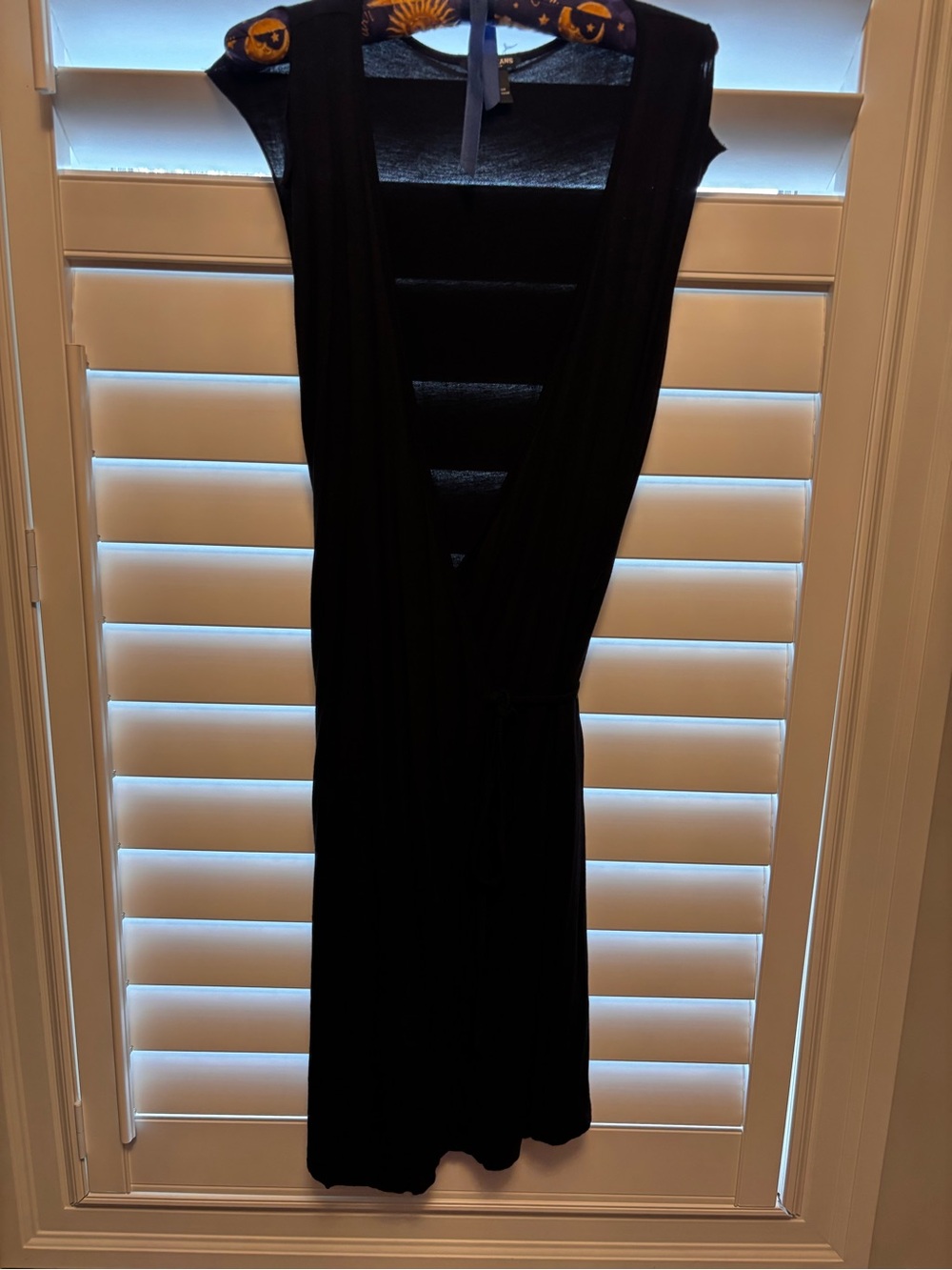 Black Women’s Deep V Wrap Dress